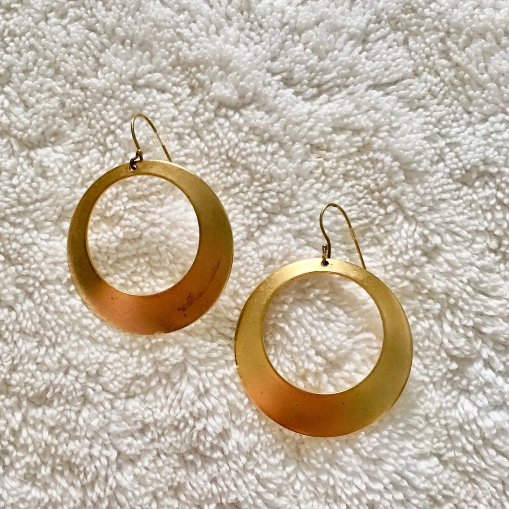 Gold Hoop Earrings